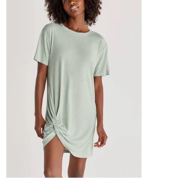 Z SUPPLY DENNY TWIST T-SHIRT DRESS - Picture 1 of 8
